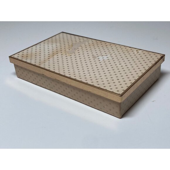 Atomic Sputnik Starburst Rhinestone Brooch Clip Earrings Set Two Tone Metal VTG - Picture 14 of 16